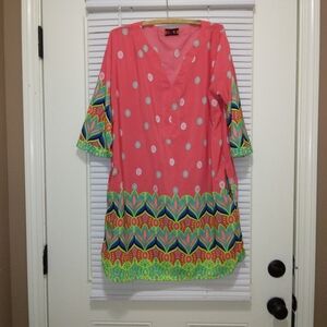 Isle by Melis Kozan silky soft lightweight dress with pockets